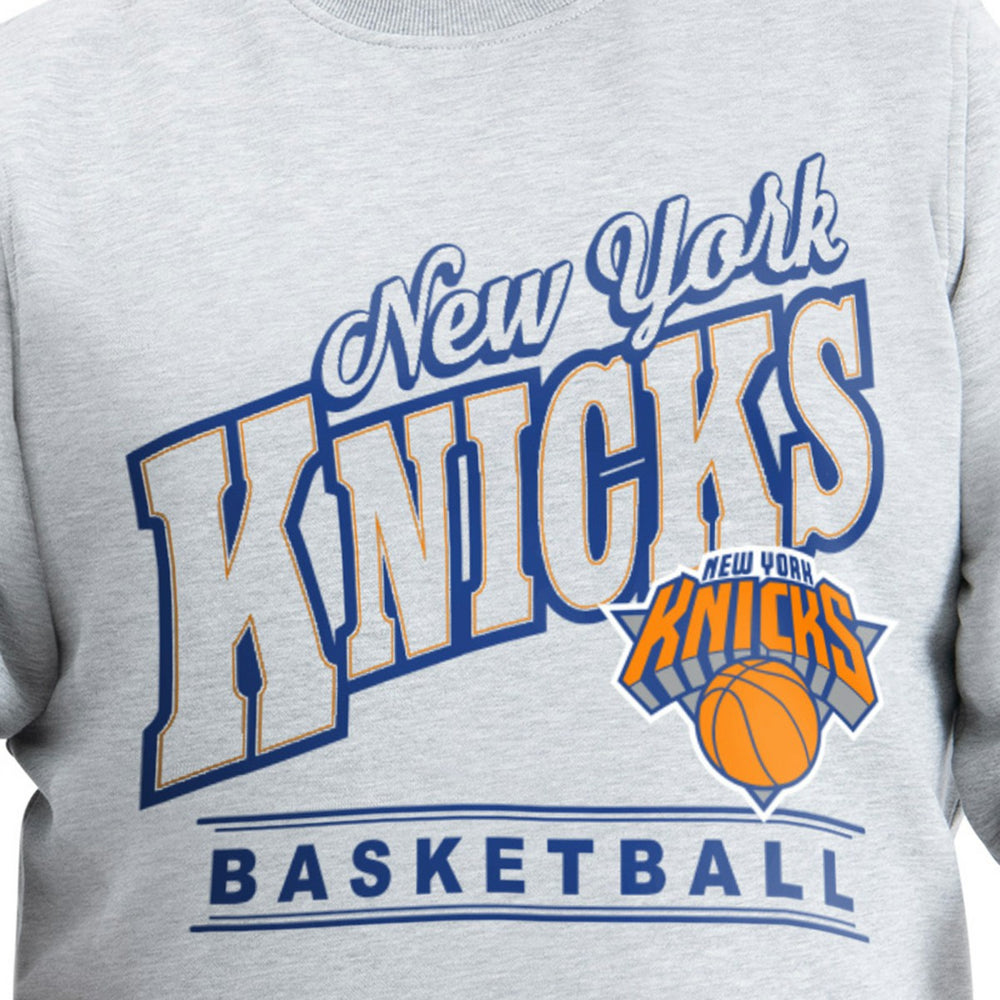 New York Knicks G-III Sports by Carl Banks Adaptive Headliner Fleece Crewneck Sweatshirt Online