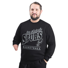 San Antonio Spurs G-III Sports by Carl Banks Adaptive Headliner Fleece Crewneck Sweatshirt Online
