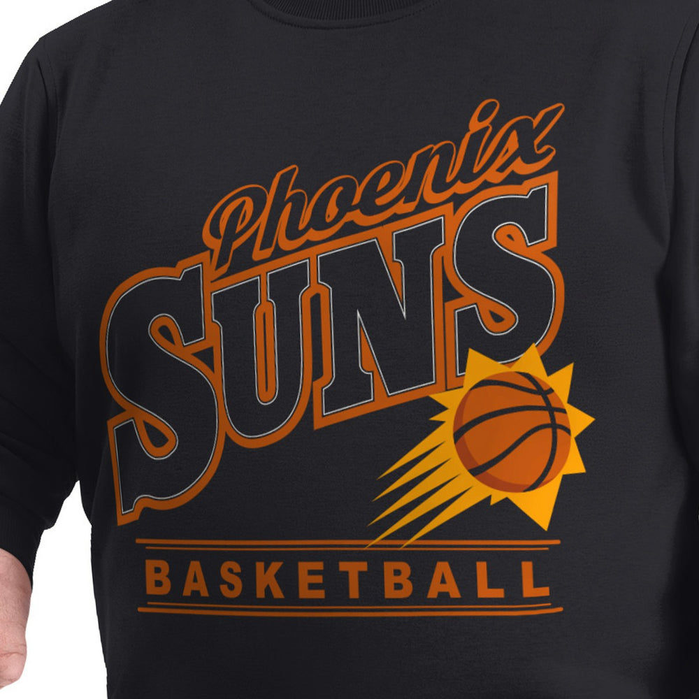 Phoenix Suns G-III Sports by Carl Banks Adaptive Headliner Fleece Crewneck Sweatshirt Outlet
