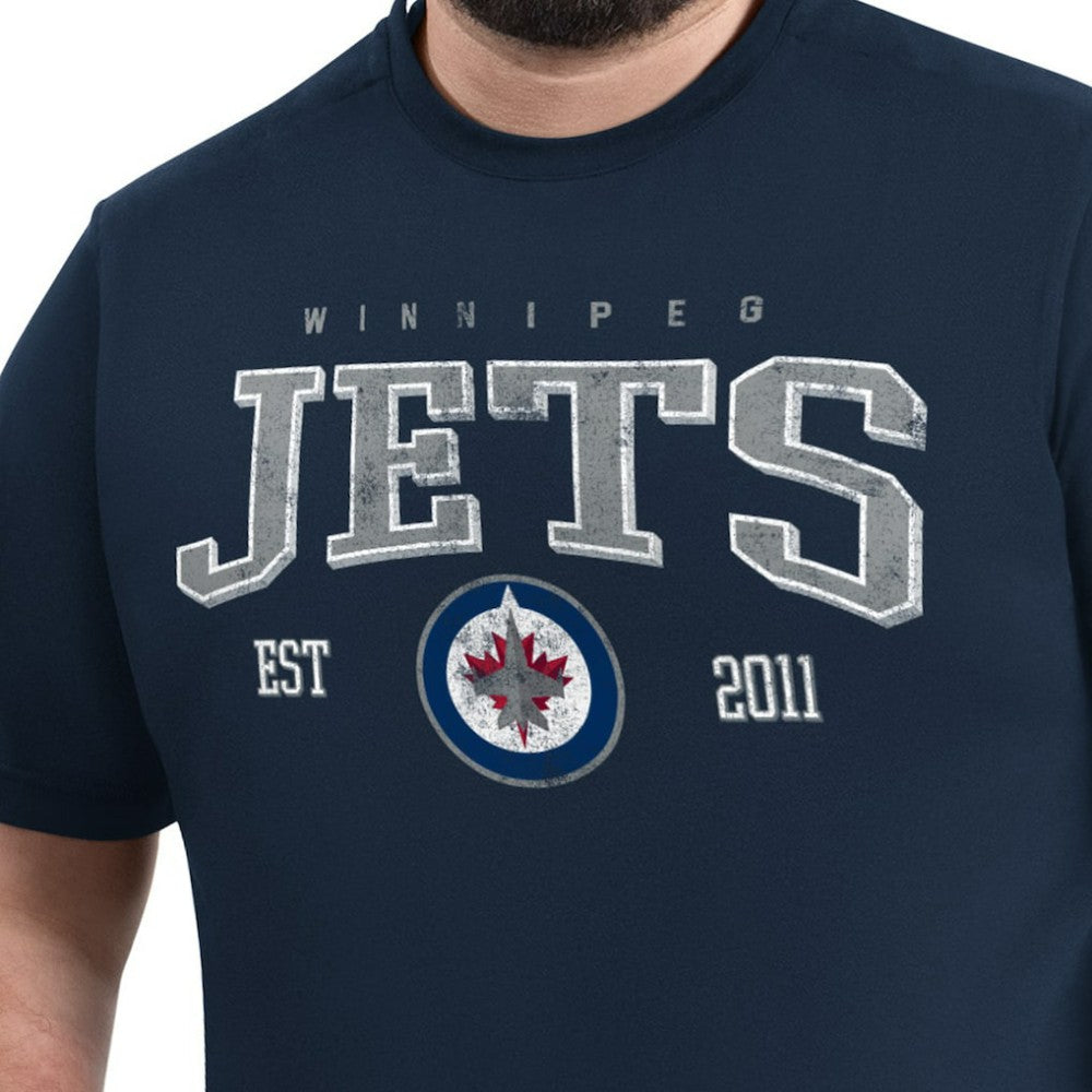 Winnipeg Jets G-III Sports by Carl Banks Adaptive Classic Team Graphic T-Shirt Discount