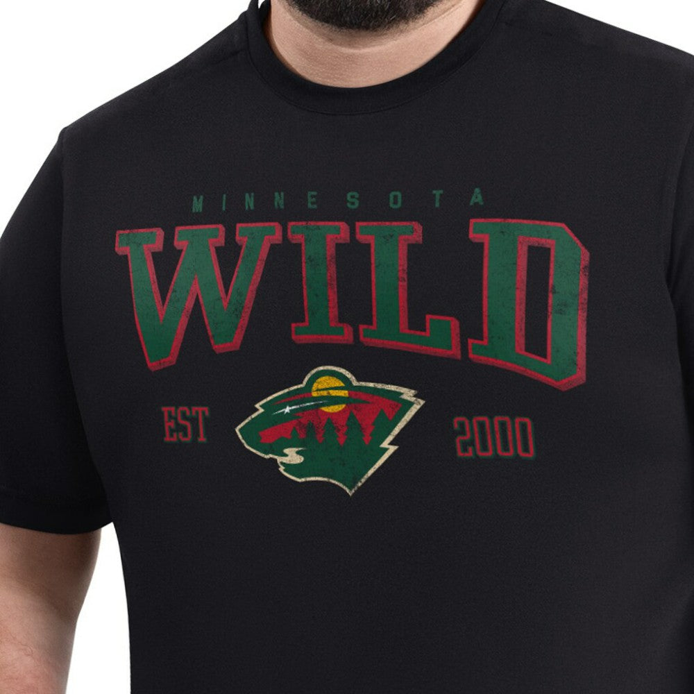 Minnesota Wild G-III Sports by Carl Banks Adaptive Classic Team Graphic T-Shirt Outlet