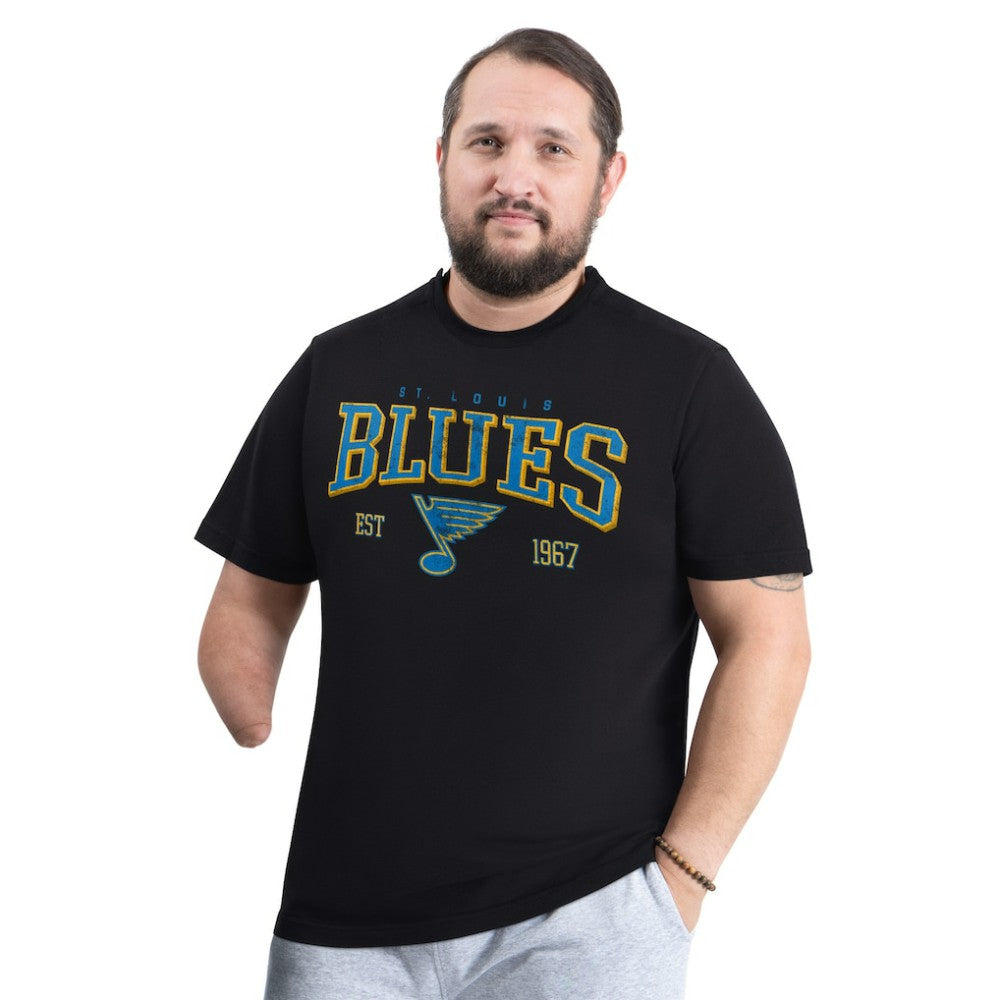 St. Louis Blues G-III Sports by Carl Banks Adaptive Classic Team Graphic T-Shirt On Sale