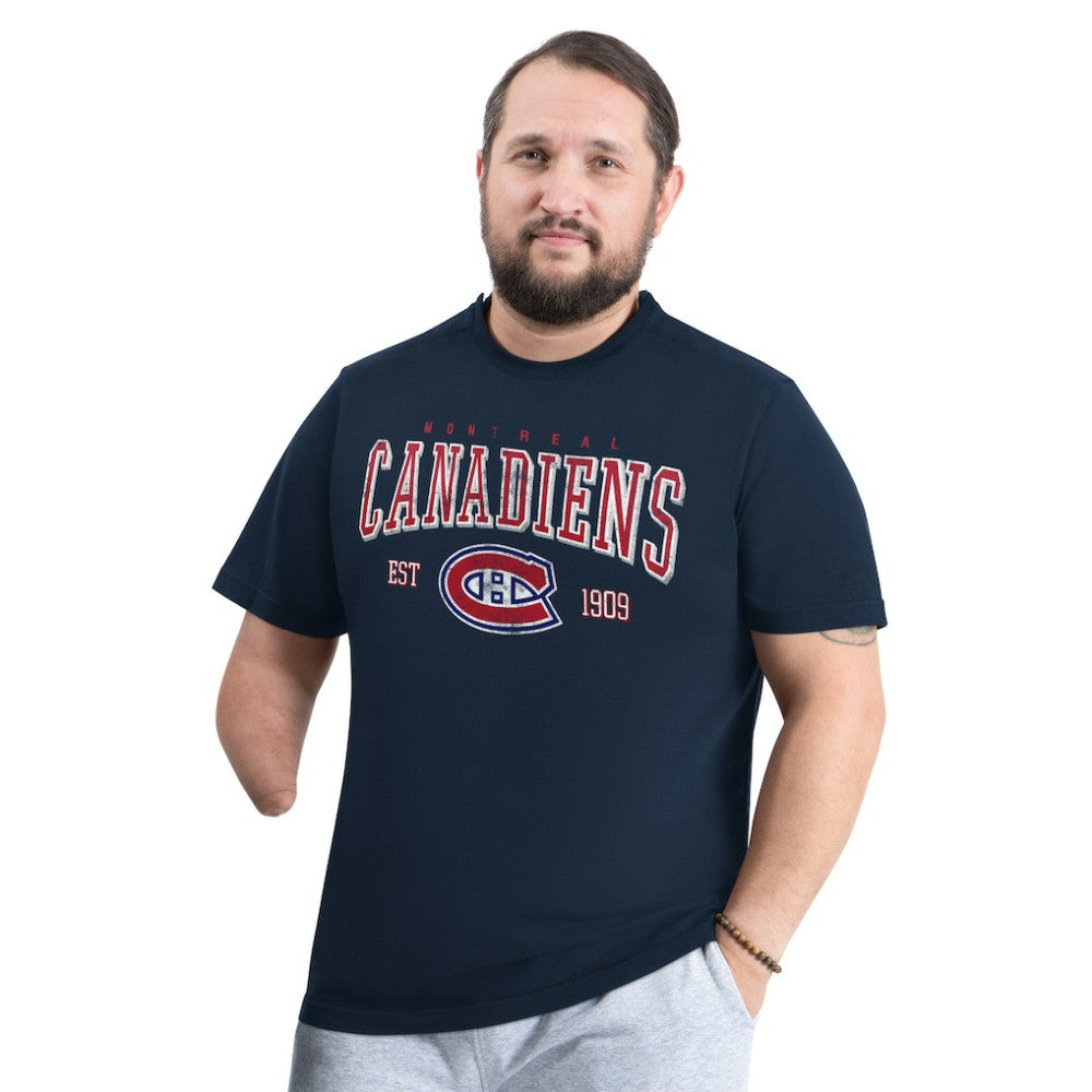 Montreal Canadiens G-III Sports by Carl Banks Adaptive Classic Team Graphic T-Shirt On Sale
