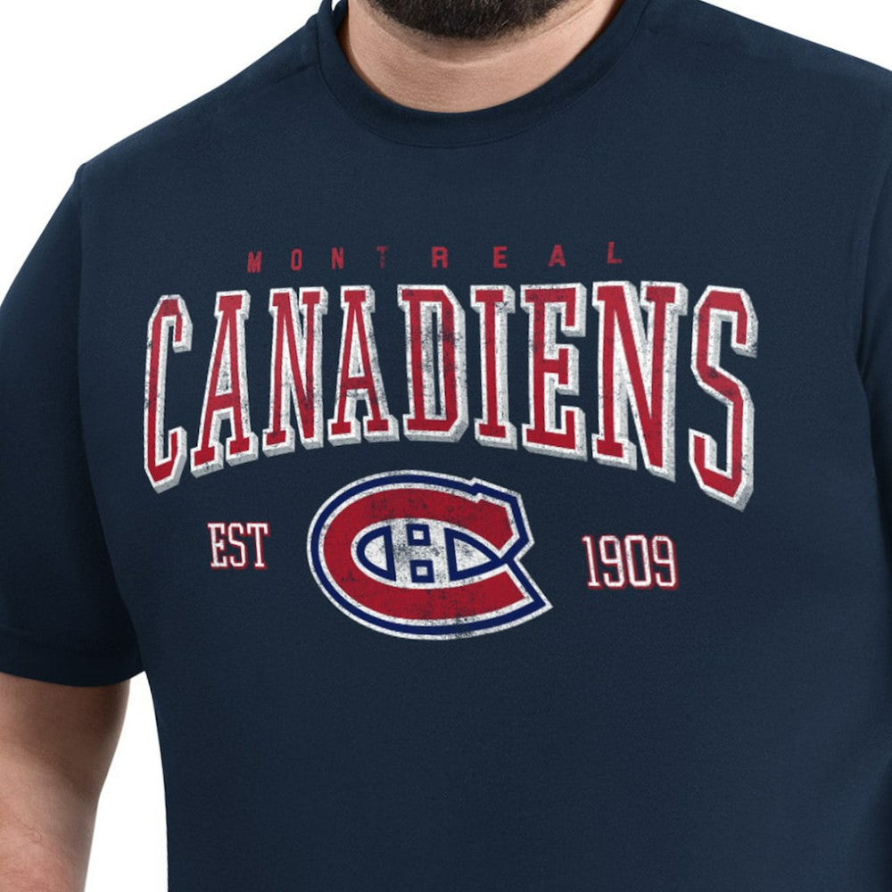 Montreal Canadiens G-III Sports by Carl Banks Adaptive Classic Team Graphic T-Shirt On Sale