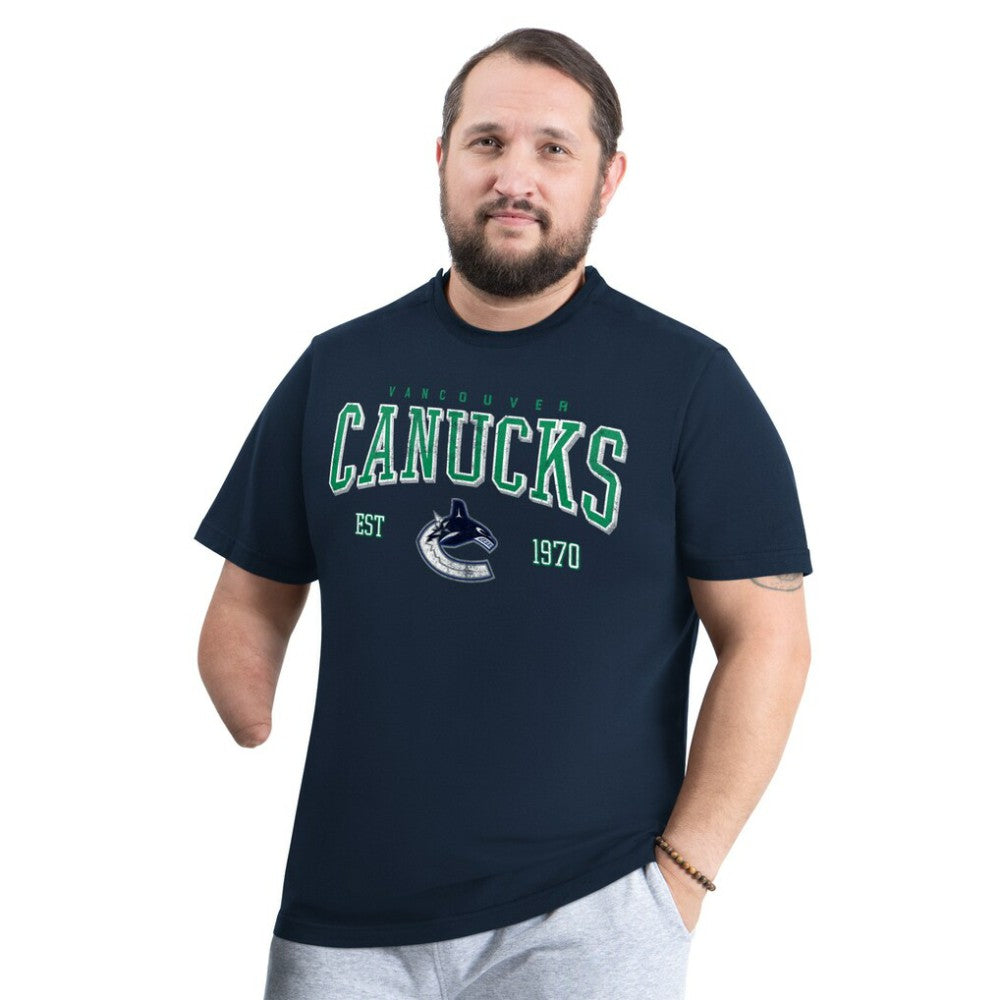 Vancouver Canucks G-III Sports by Carl Banks Adaptive Classic Team Graphic T-Shirt Online