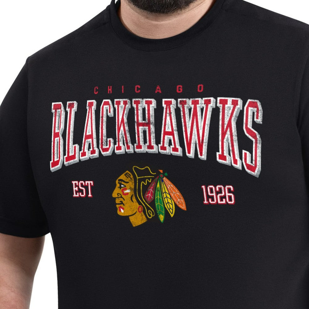 Chicago Blackhawks G-III Sports by Carl Banks Adaptive Classic Team Graphic T-Shirt Sale
