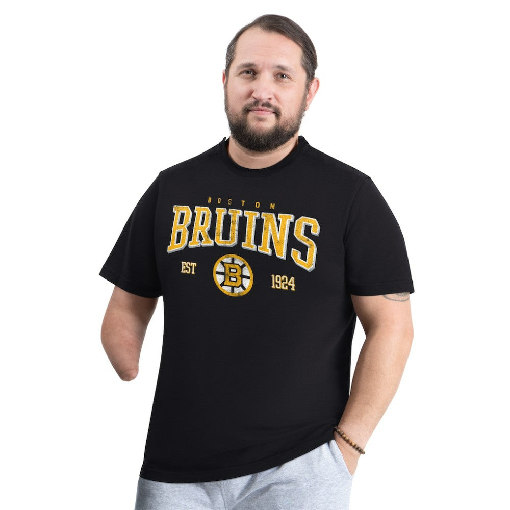 Boston Bruins G-III Sports by Carl Banks Adaptive Classic Team Graphic T-Shirt For Sale