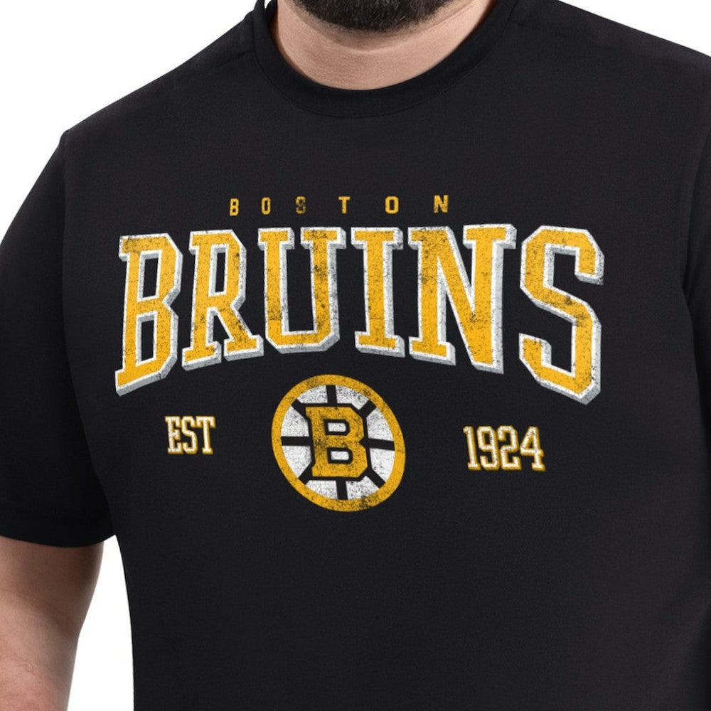 Boston Bruins G-III Sports by Carl Banks Adaptive Classic Team Graphic T-Shirt For Sale