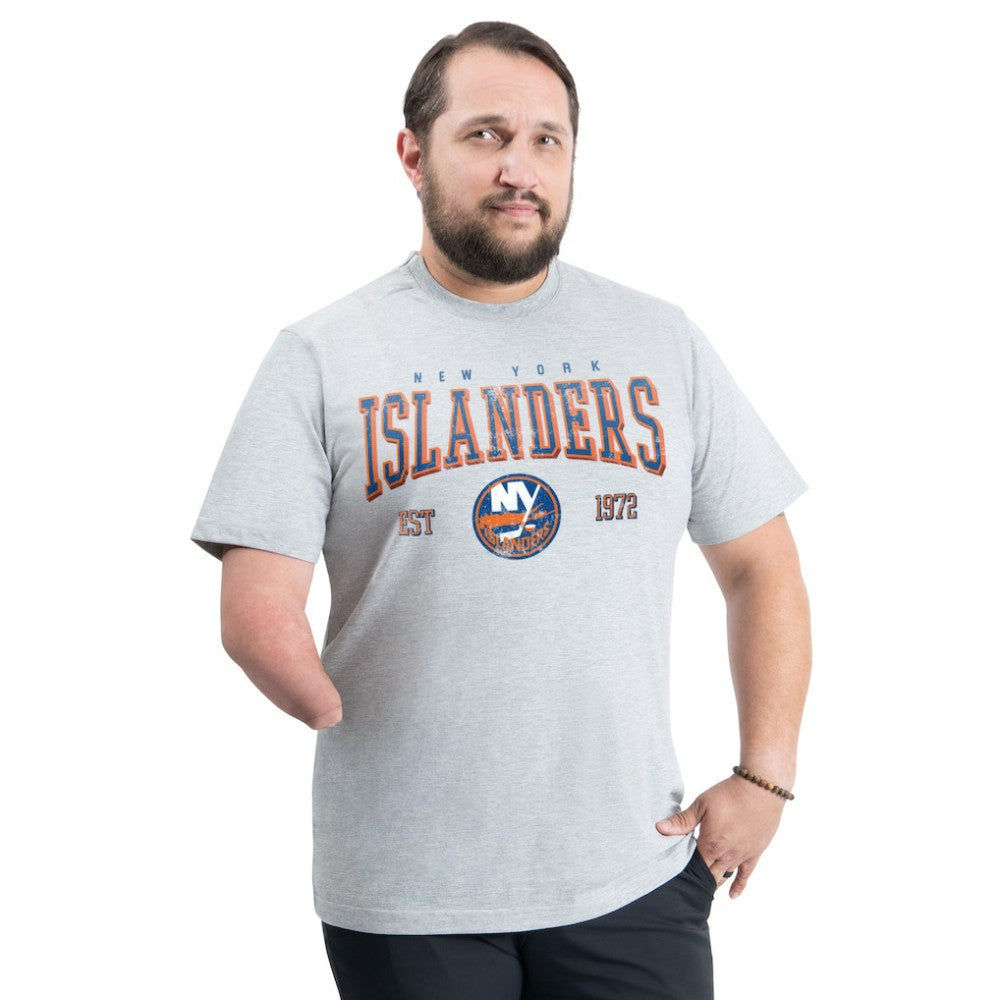 New York Islanders G-III Sports by Carl Banks Adaptive Classic Team Graphic T-Shirt On Sale