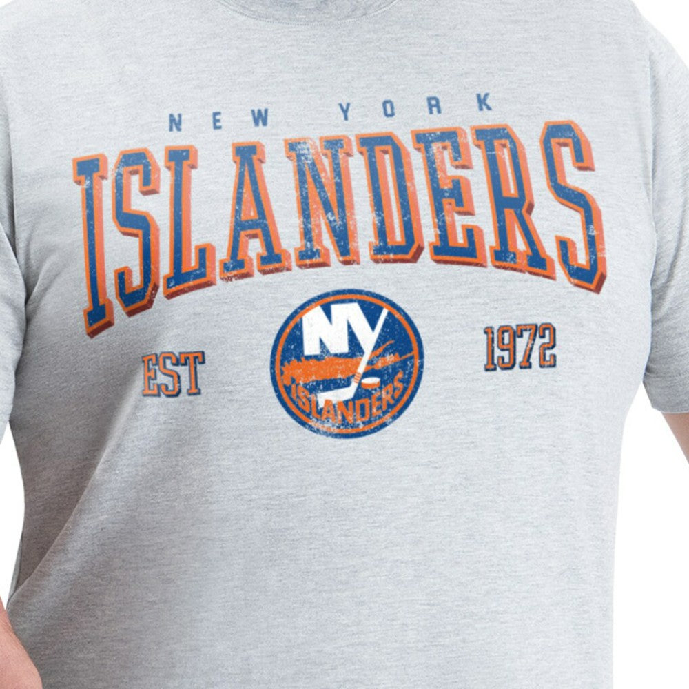 New York Islanders G-III Sports by Carl Banks Adaptive Classic Team Graphic T-Shirt On Sale