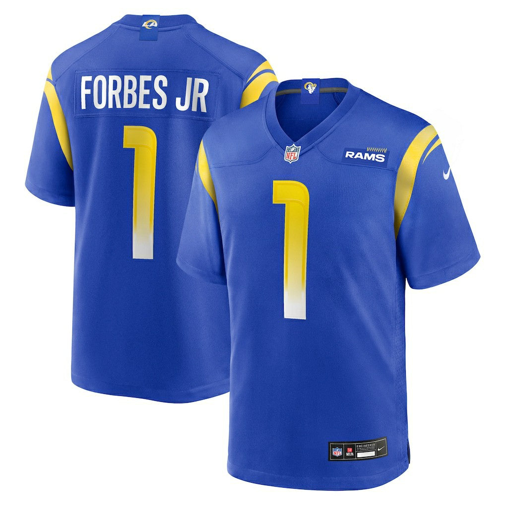 Los Angeles Rams Nike Emmanuel Forbes Jr.  Team Game Jersey