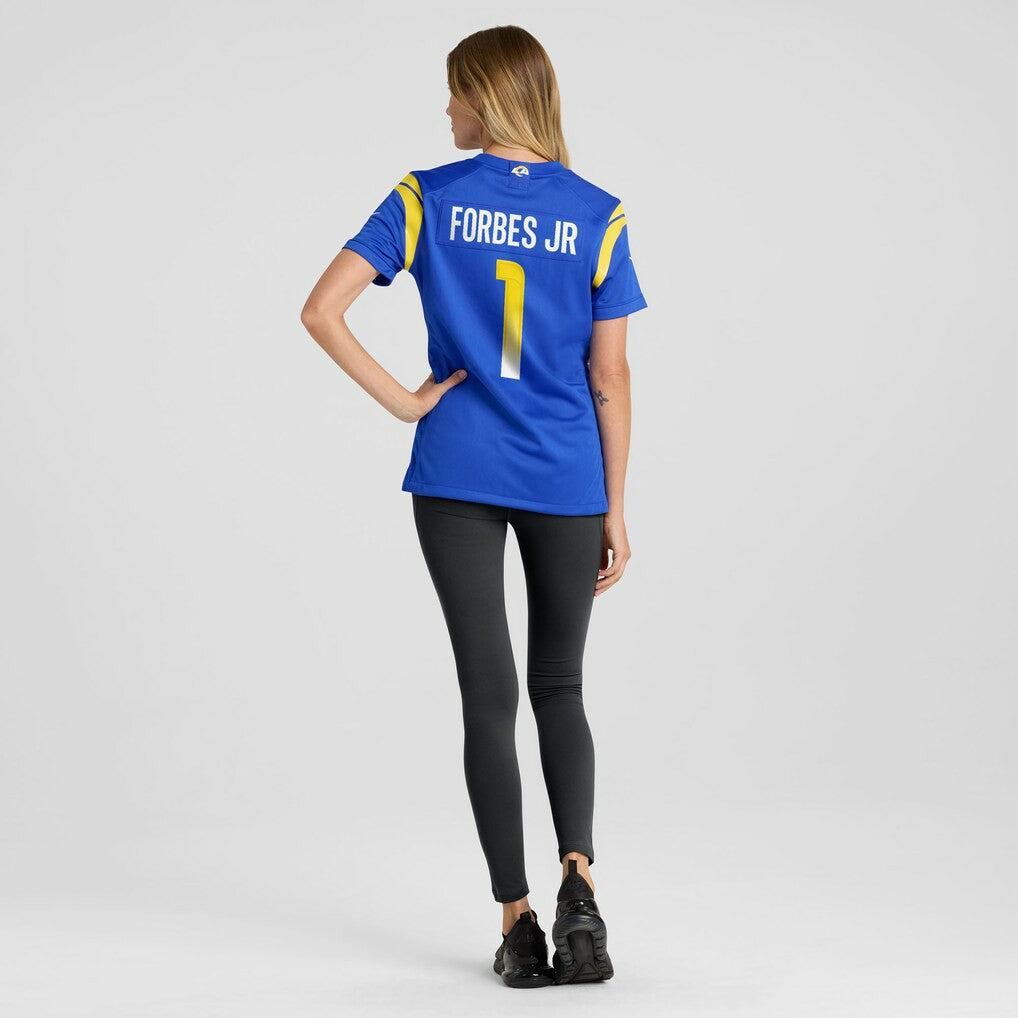 Los Angeles Rams Nike Emmanuel Forbes Jr.  Women's Team Game Jersey
