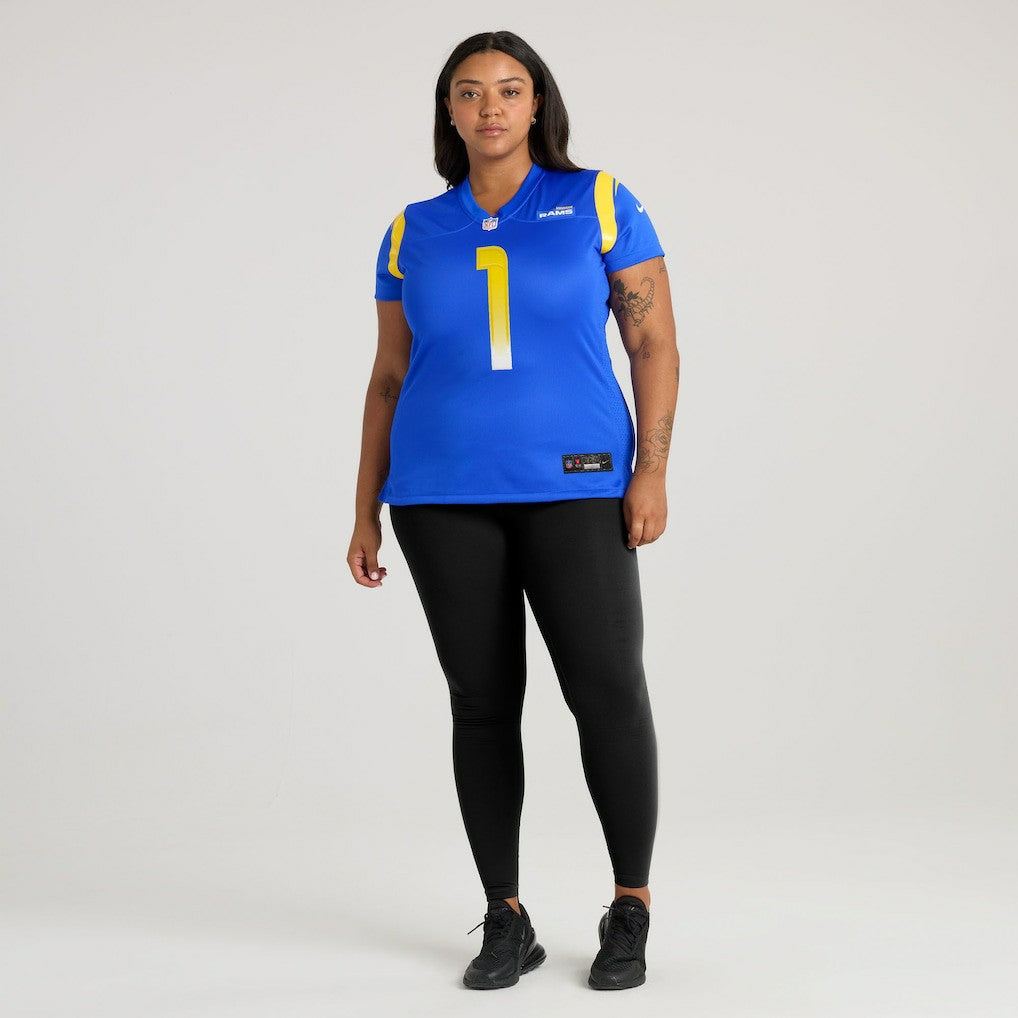 Los Angeles Rams Nike Emmanuel Forbes Jr.  Women's Team Game Jersey