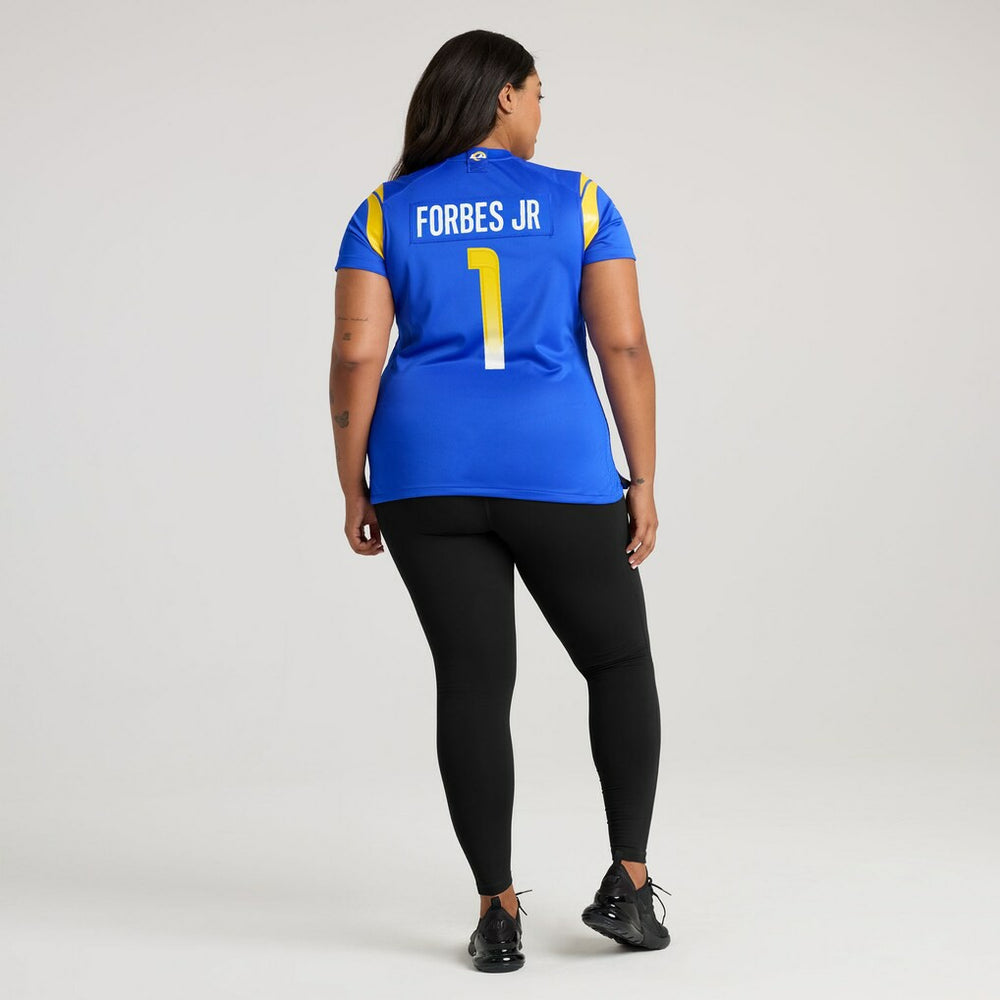 Los Angeles Rams Nike Emmanuel Forbes Jr.  Women's Team Game Jersey
