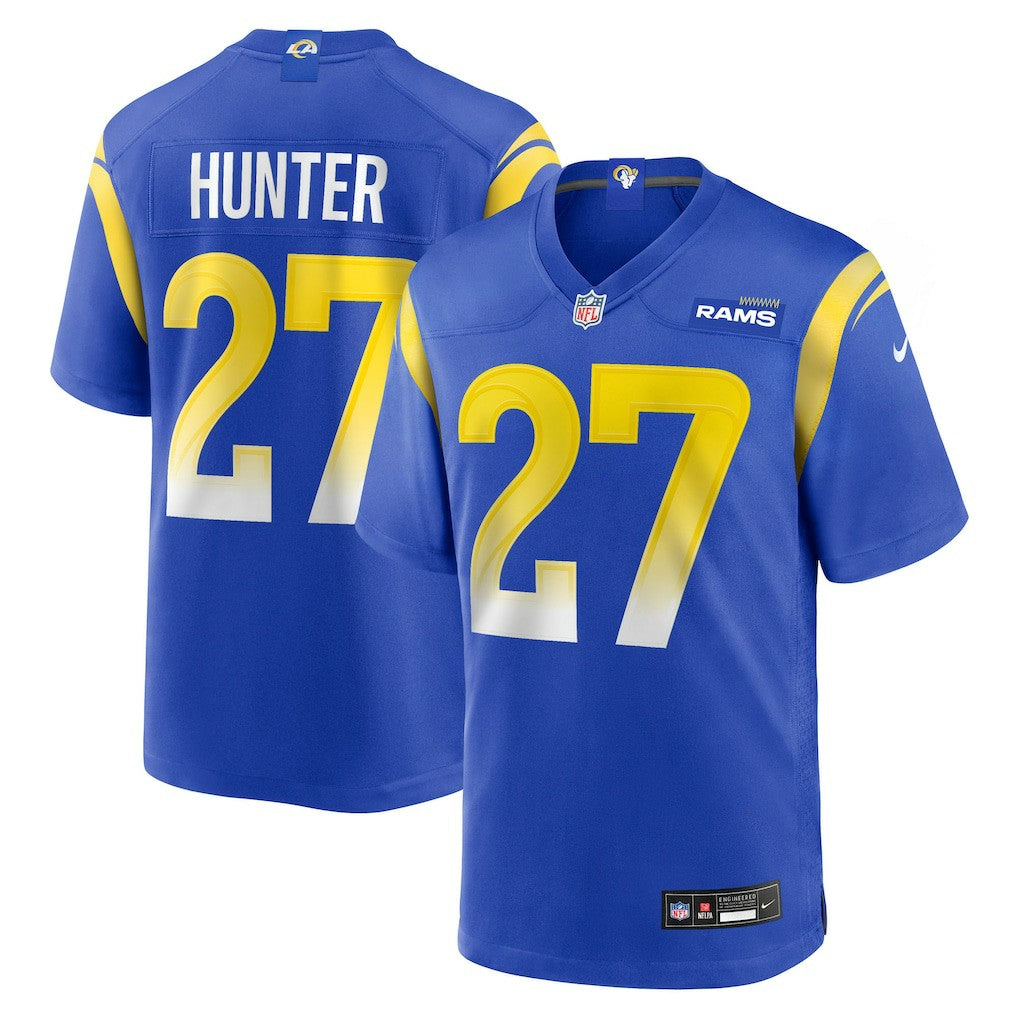 Los Angeles Rams Nike Jarquez Hunter  Team Game Jersey