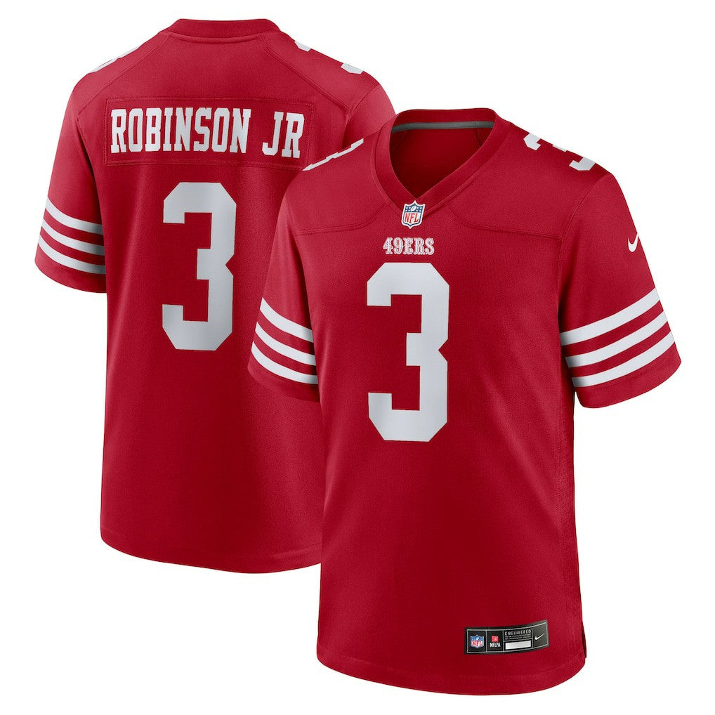 San Francisco 49ers Nike Brian Robinson Jr.  Team Game Jersey