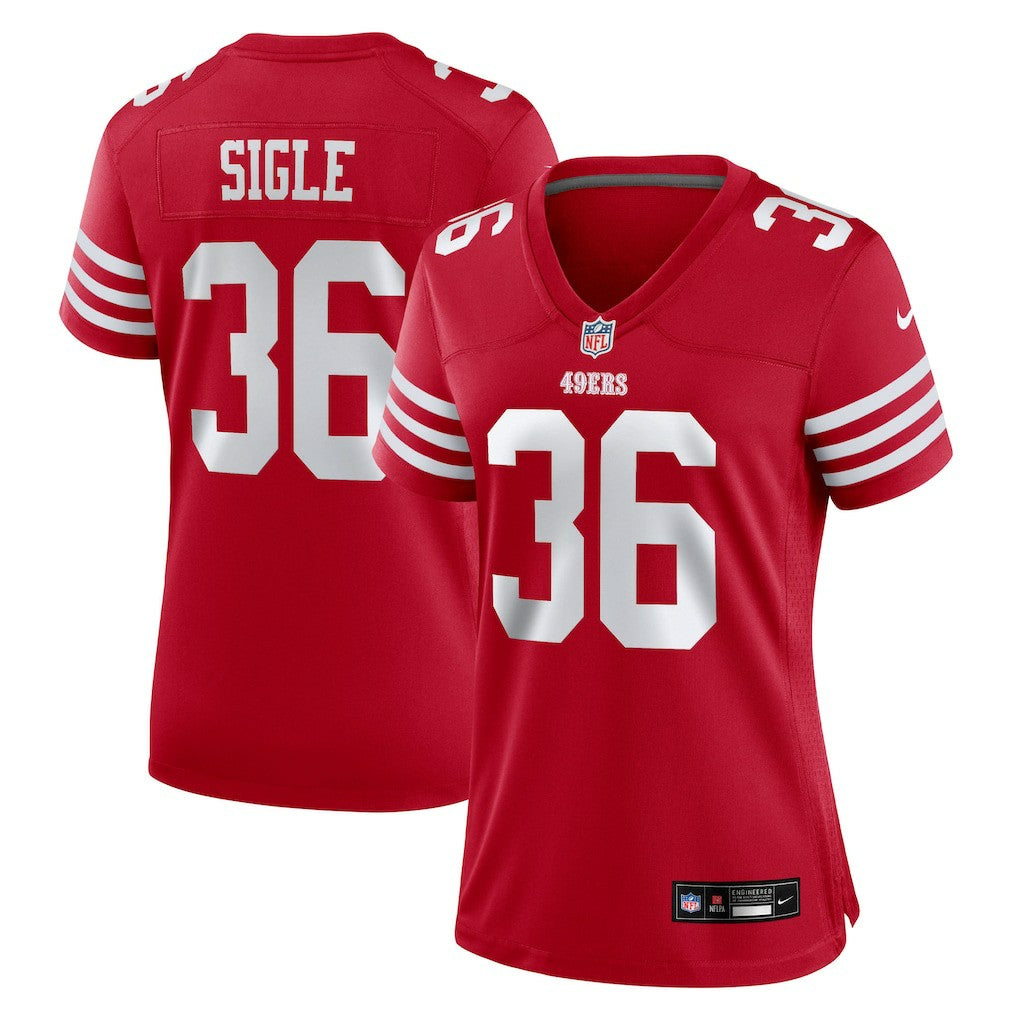 San Francisco 49ers Nike Marques Sigle  Women's Team Game Jersey
