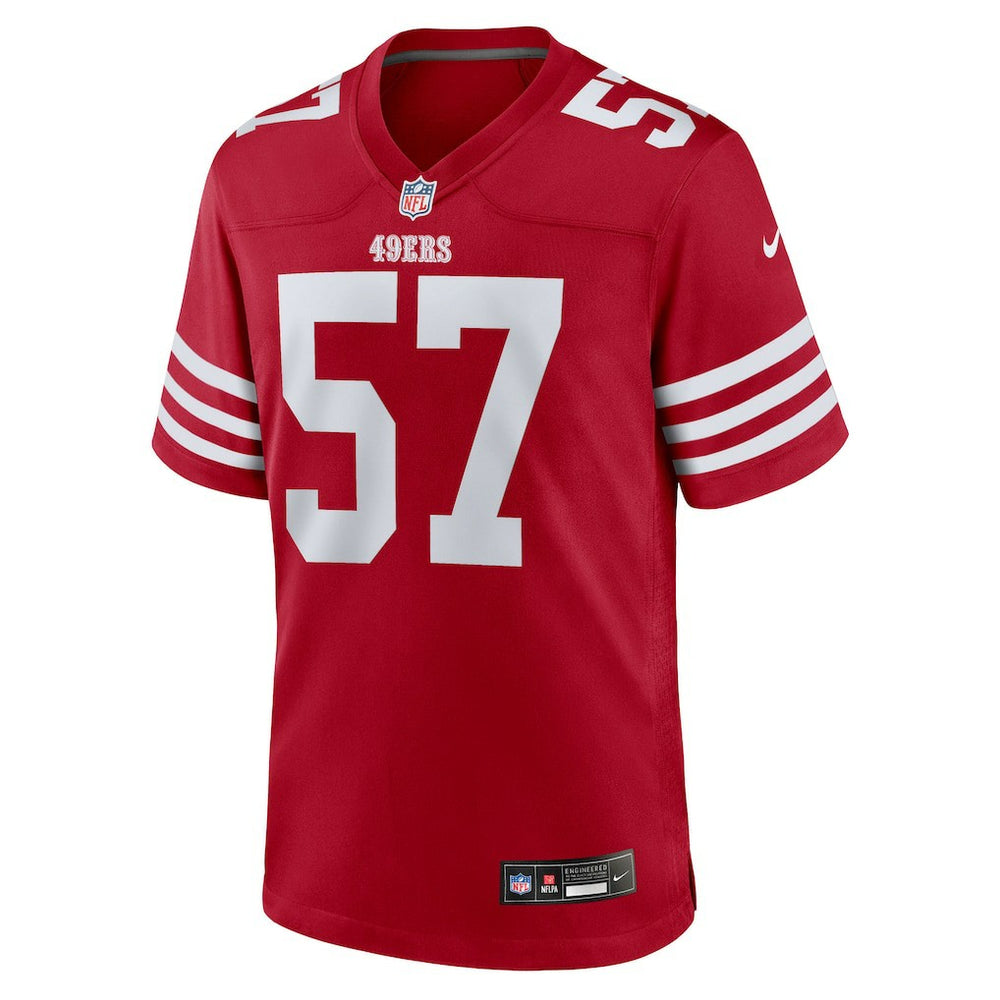 San Francisco 49ers Nike Luke Gifford  Team Game Jersey