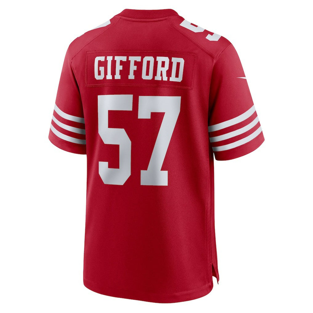 San Francisco 49ers Nike Luke Gifford  Team Game Jersey