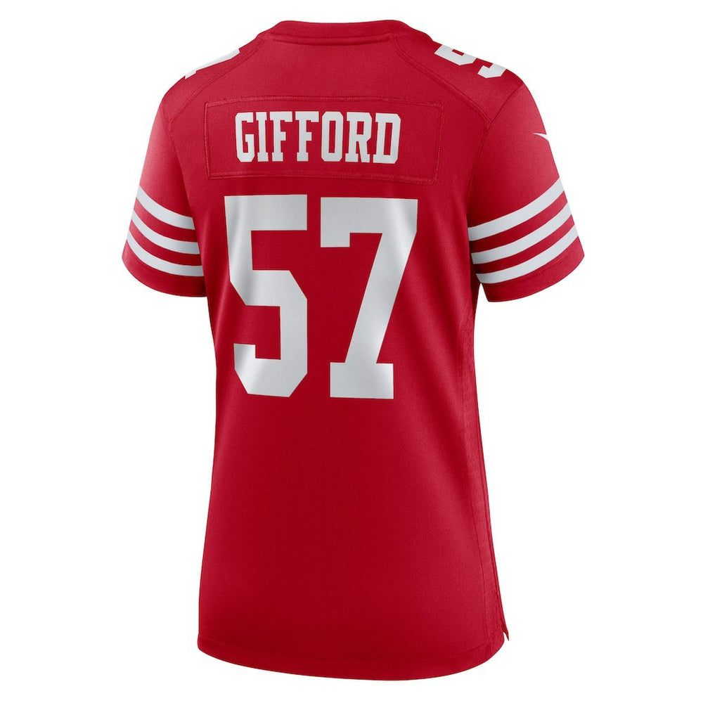 San Francisco 49ers Nike Luke Gifford  Women's Team Game Jersey