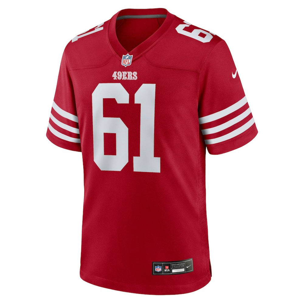 San Francisco 49ers Nike Matt Hennessy  Team Game Jersey