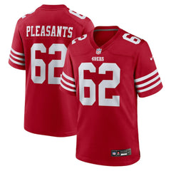 San Francisco 49ers Nike Austen Pleasants  Team Game Jersey