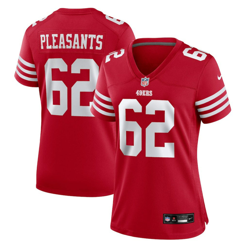 San Francisco 49ers Nike Austen Pleasants  Women's Team Game Jersey