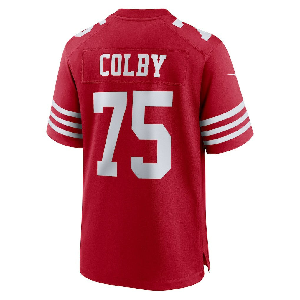 San Francisco 49ers Nike Connor Colby  Team Game Jersey
