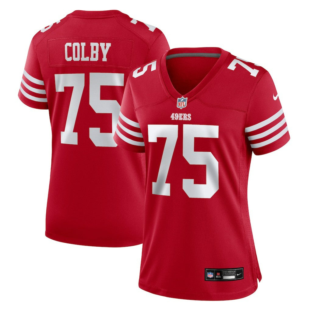San Francisco 49ers Nike Connor Colby  Women's Team Game Jersey