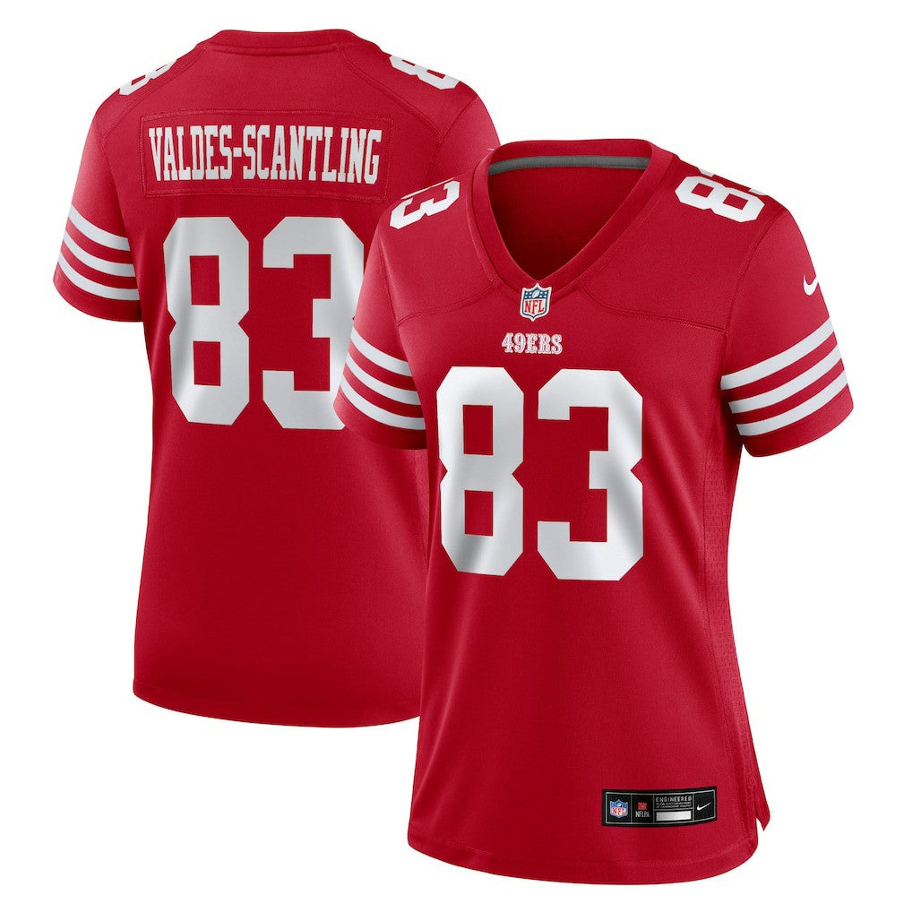 San Francisco 49ers Nike Marquez Valdes-Scantling  Women's Team Game Jersey