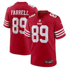 San Francisco 49ers Nike Luke Farrell  Team Game Jersey
