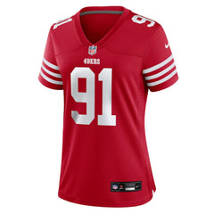 San Francisco 49ers Nike Sam Okuayinonu  Women's Team Game Jersey