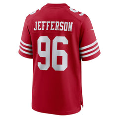 San Francisco 49ers Nike Jordan Jefferson  Team Game Jersey