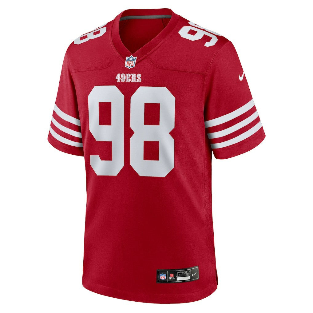 San Francisco 49ers Nike Mykel Williams  Team Game Jersey