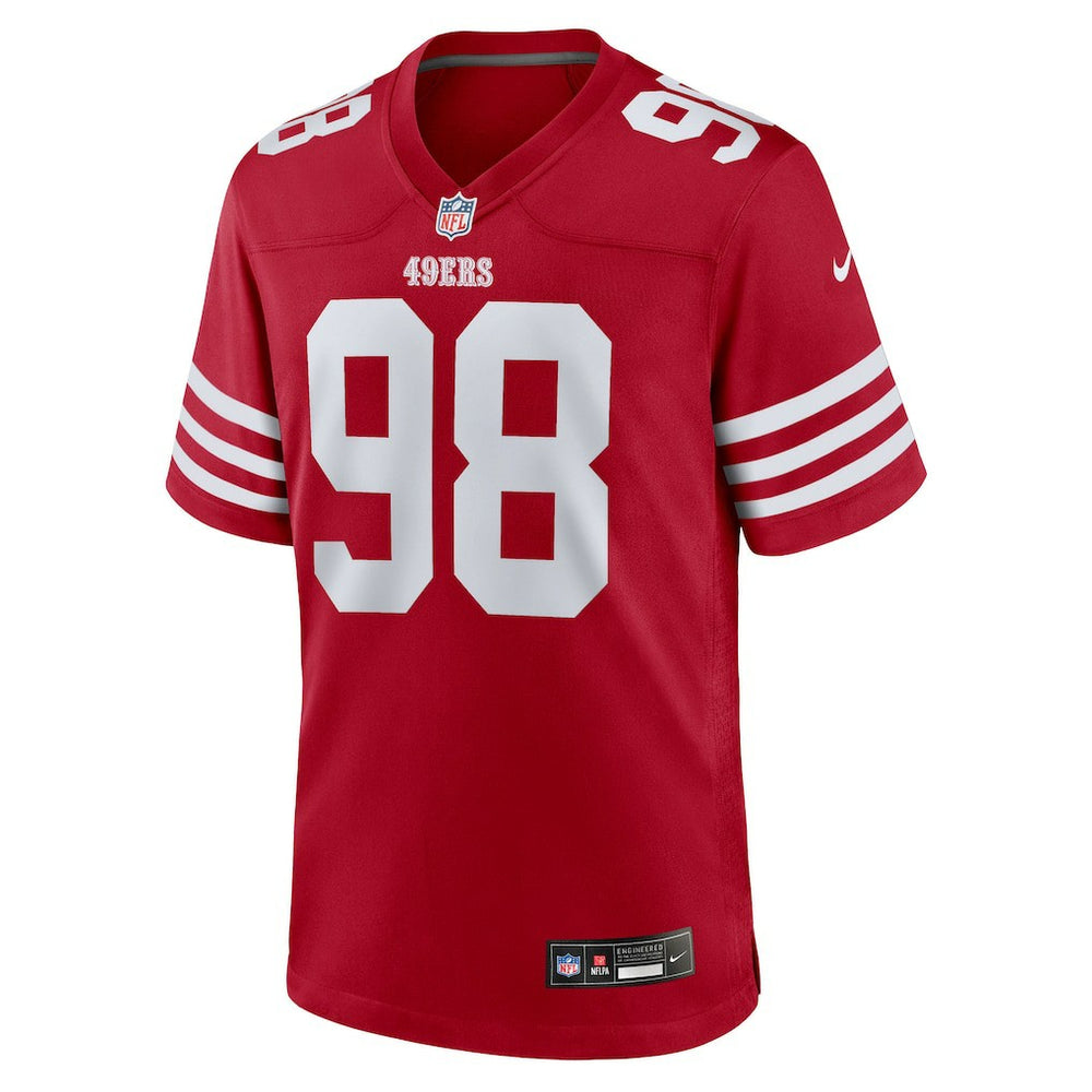 San Francisco 49ers Nike Mykel Williams  Team Game Jersey