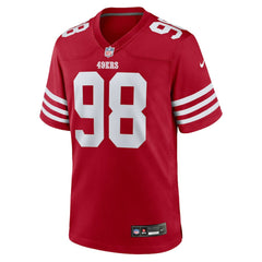 San Francisco 49ers Nike Mykel Williams  Team Game Jersey
