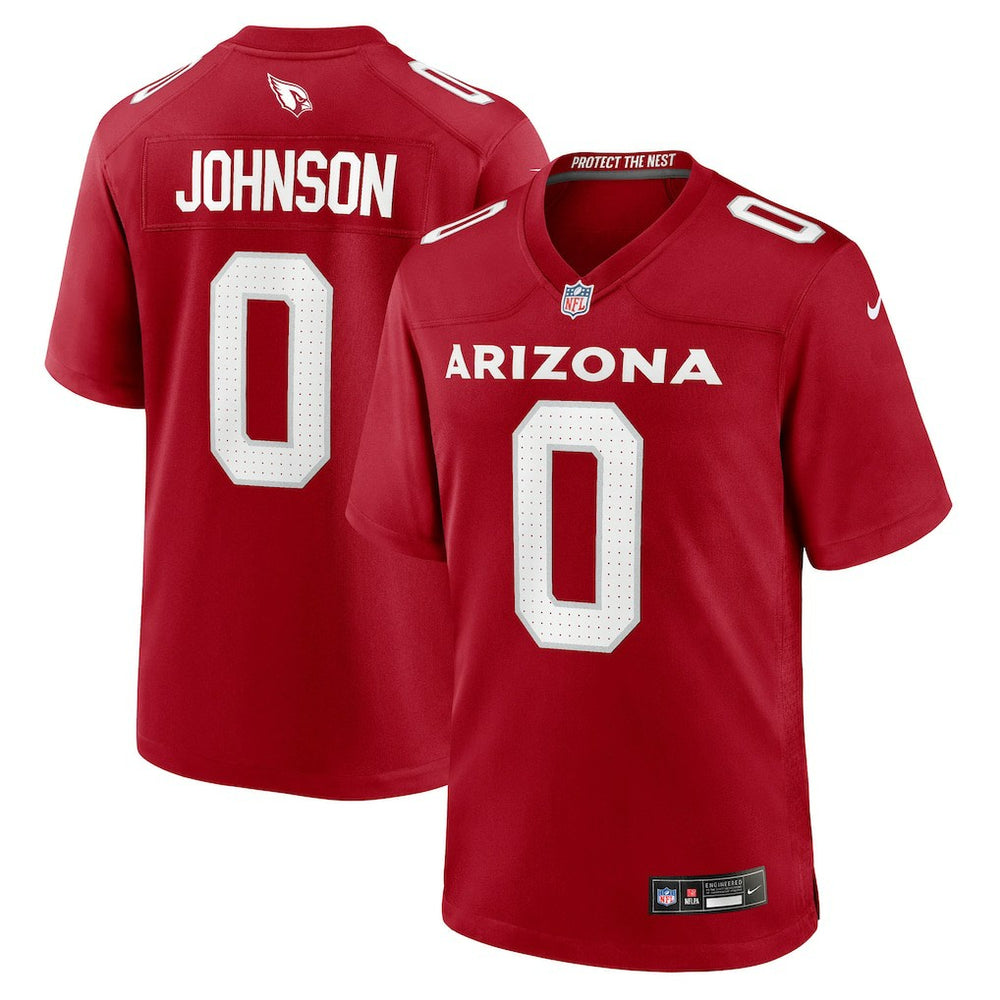 Arizona Cardinals Nike Will Johnson  Team Game Jersey