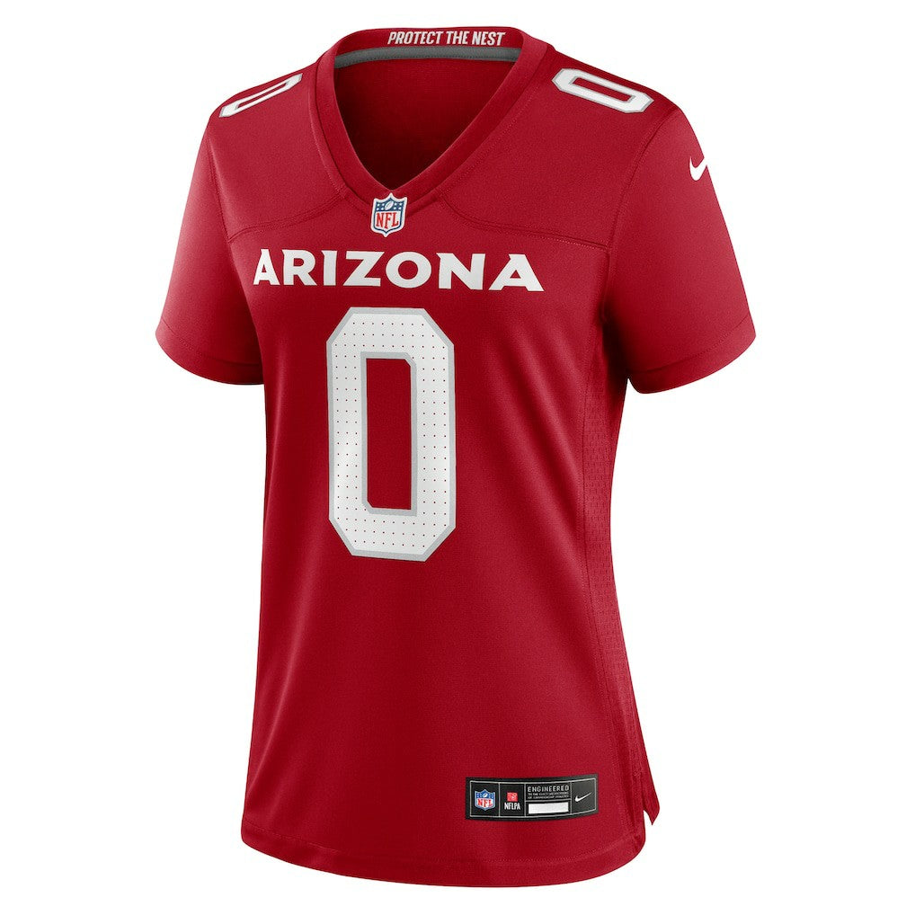 Arizona Cardinals Nike Will Johnson  Women's Team Game Jersey