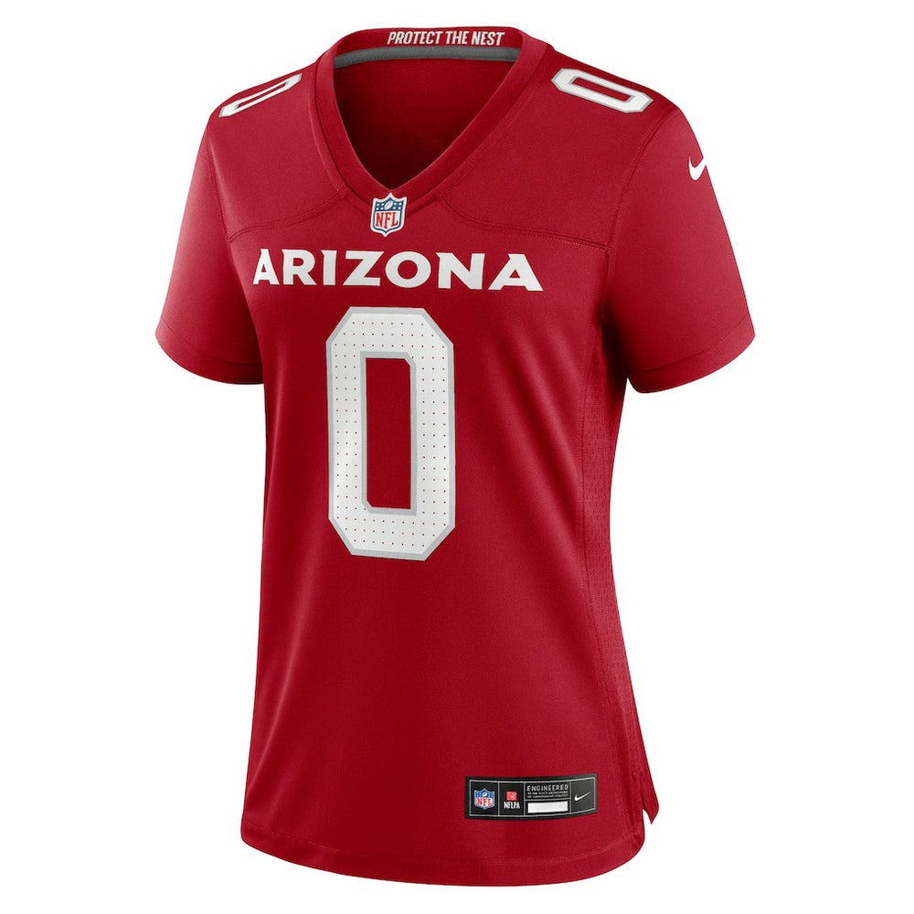 Arizona Cardinals Nike Will Johnson  Women's Team Game Jersey