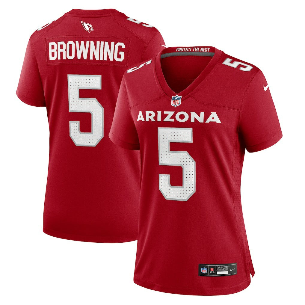 Arizona Cardinals Nike Baron Browning  Women's Team Game Jersey