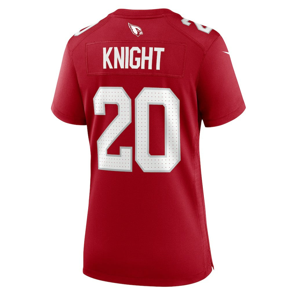 Arizona Cardinals Nike Zonovan Knight  Women's Team Game Jersey