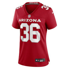 Arizona Cardinals Nike Kitan Crawford  Women's Team Game Jersey