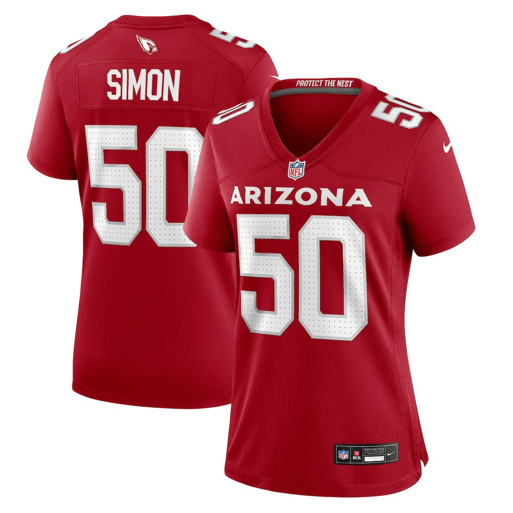 Arizona Cardinals Nike Cody Simon  Women's Team Game Jersey