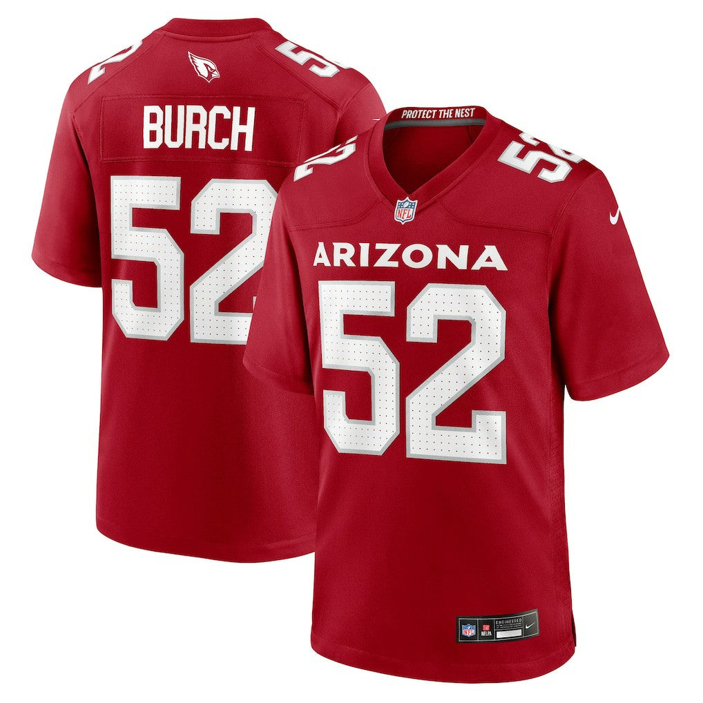 Arizona Cardinals Nike Jordan Burch  Team Game Jersey