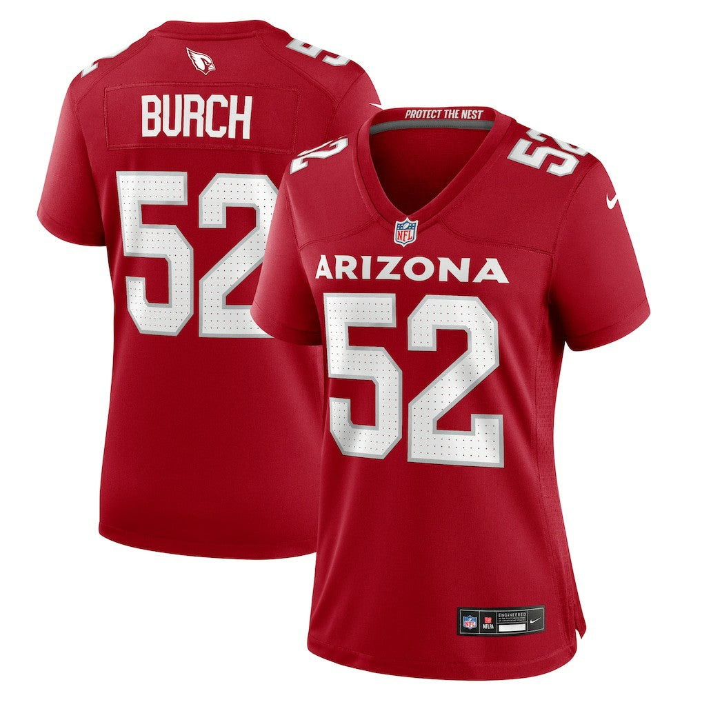 Arizona Cardinals Nike Jordan Burch  Women's Team Game Jersey