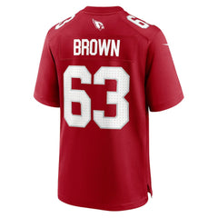 Arizona Cardinals Nike Evan Brown  Team Game Jersey