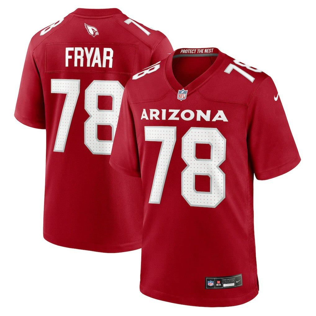 Arizona Cardinals Nike Josh Fryar  Team Game Jersey