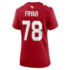 Arizona Cardinals Nike Josh Fryar  Women's Team Game Jersey