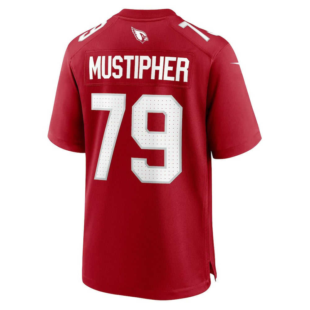 Arizona Cardinals Nike PJ Mustipher  Team Game Jersey