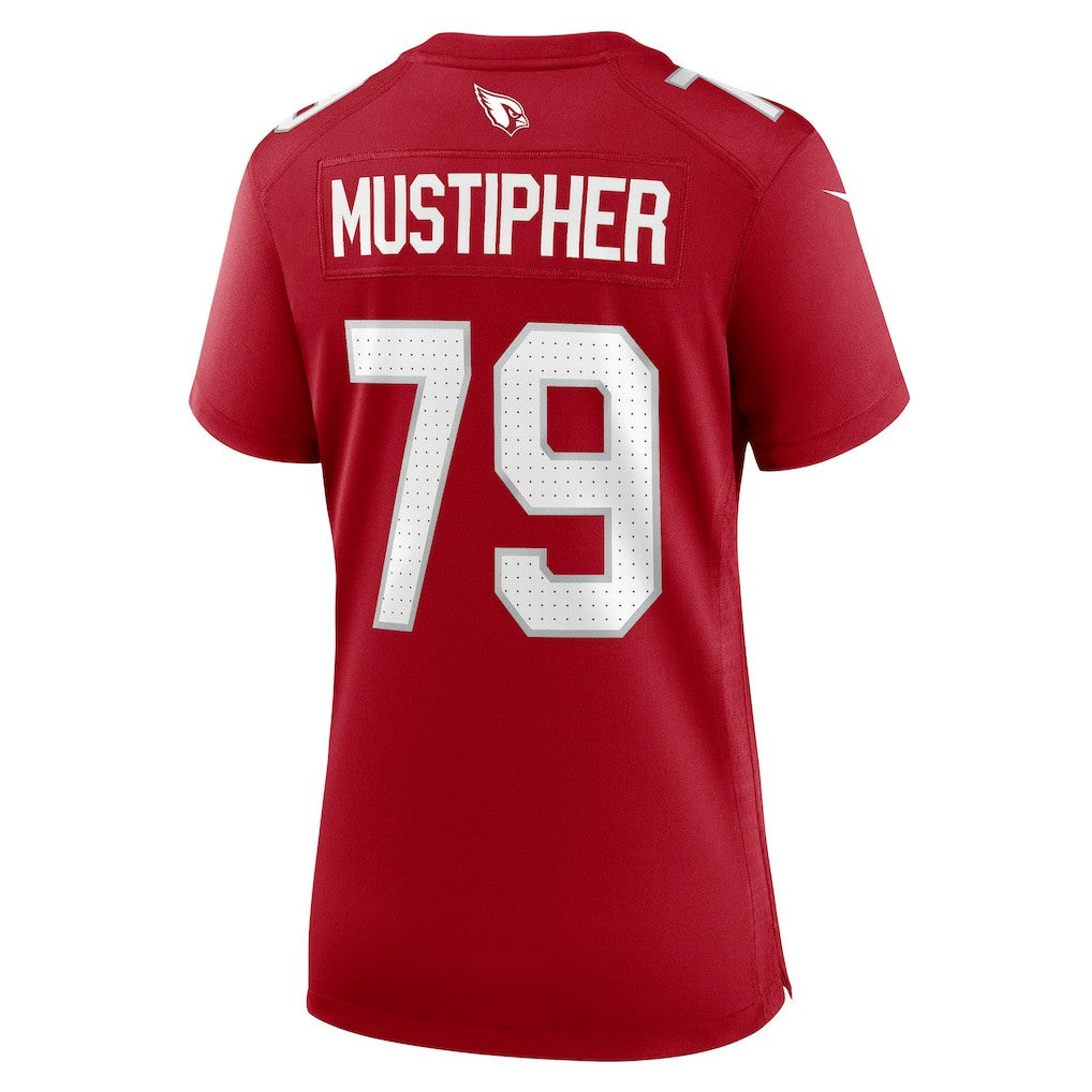 Arizona Cardinals Nike PJ Mustipher  Women's Team Game Jersey
